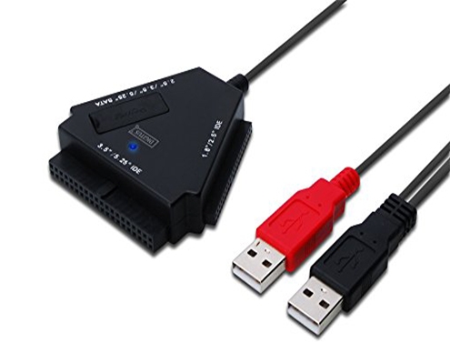 DIGITUS USB 2.0 - IDE ve Serial ATA (SATA) Adaptörü DA-70202